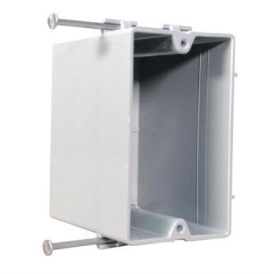 Carlon 1-Gang PVC Molded Wall Switch Box