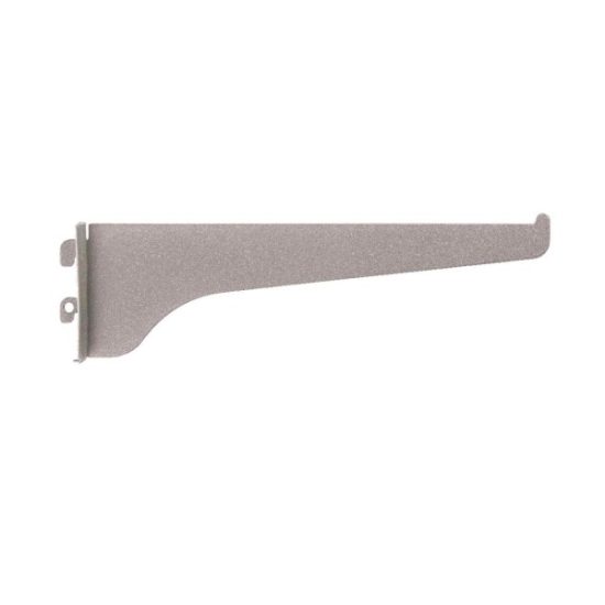 Knape & Vogt 180 Series 8 In. Titanium Steel Regular-Duty Single-Slot Shelf Bracket