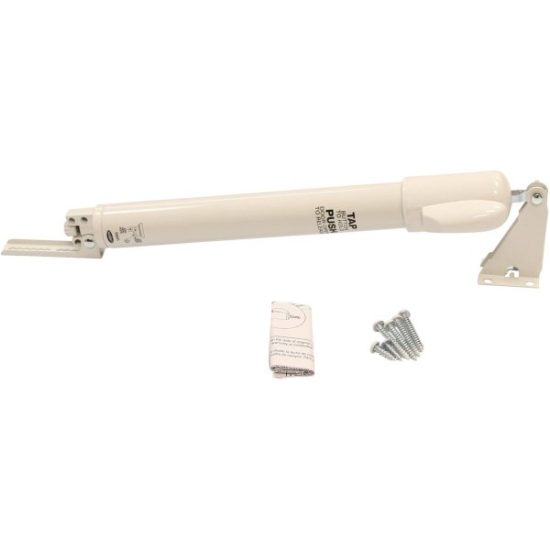 Larson White Standard Duty Storm Door Closer with Hold Open