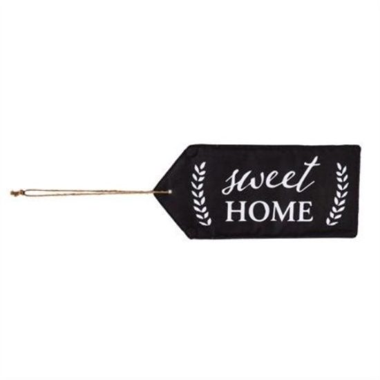 Evergreen Door Decor Sweet Home Door Tag, 18'' x 8'' inches