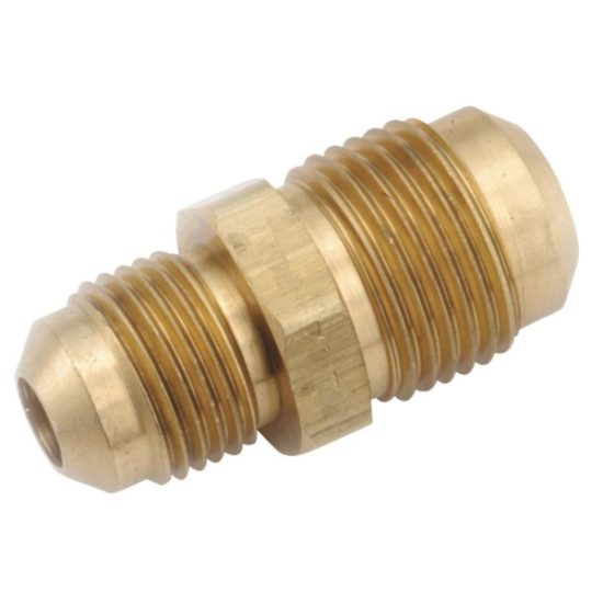 Anderson Metals 1/2 In. x 1/4 In. Brass Low Lead Low Lead Reducing Flare Union