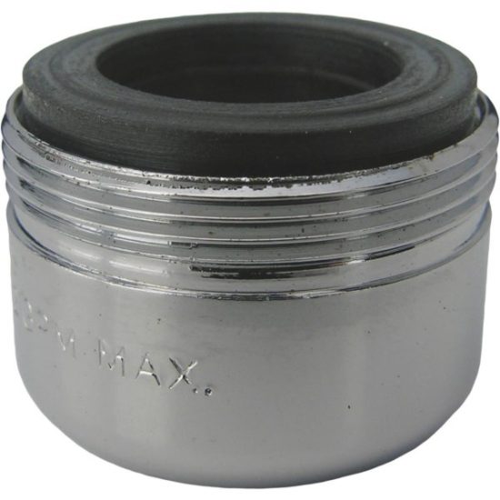 Lasco 2.2 GPM Dual Thread Aerator, Chrome-Plated