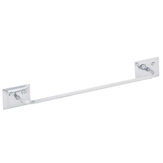 Decko Diamond Bar Design 12 In. Chrome Towel Bar