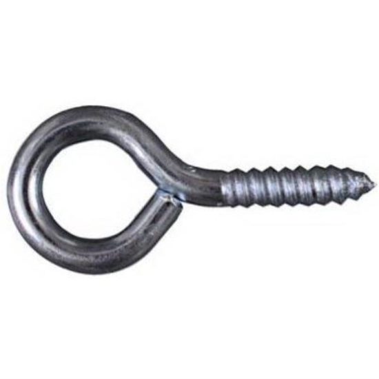 National #6 Zinc Large Screw Eye (4 Ct.)