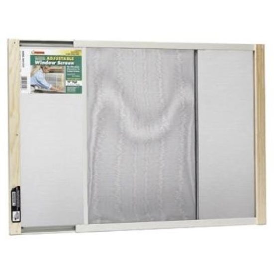 W.B. Marvin 18 In. x 21-37 In. Adjustable Window Screens by Frost King