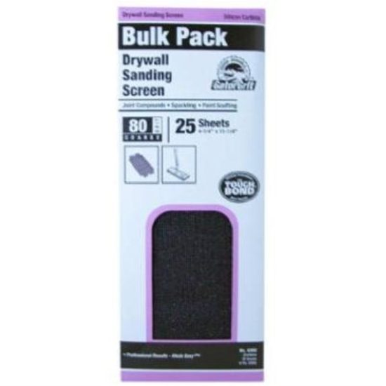Gator Grit 180 Grit 4-3/8 In. x 11 In. Precut Drywall Sanding Screen (25-Pack)