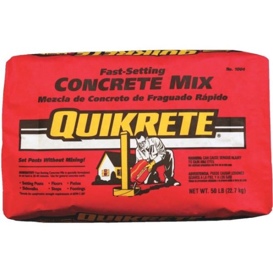 Quikrete Fast-Set 50 Lb Concrete Mix
