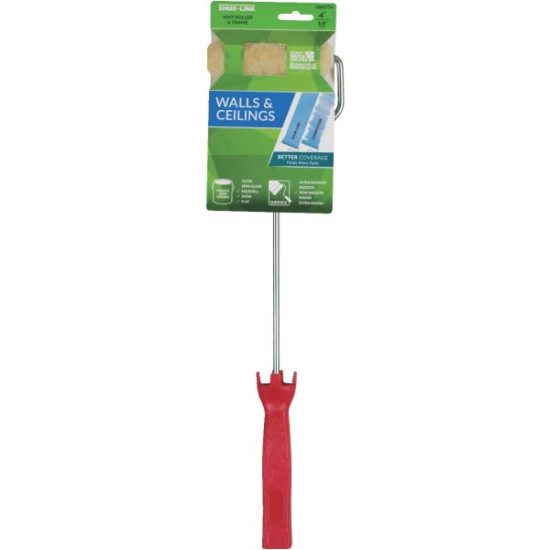 Shur-Line 4 In. Knit Paint Roller Cover & 16 In. Frame