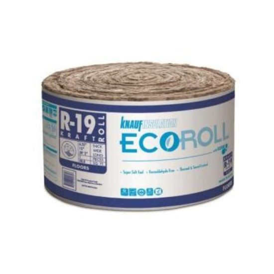 R-19 Kraft Faced Fiberglass Insulation Roll 15 in. x 39.16 ft.