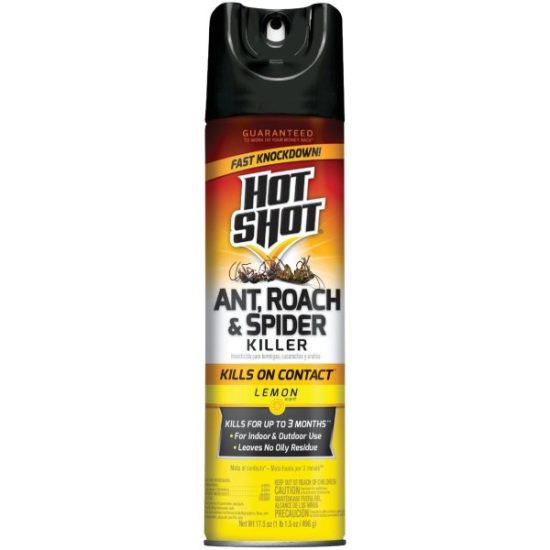 Hot Shot 17.5 Oz. Lemon Fresh Scent Aerosol Spray Ant, Roach, & Spider Killer