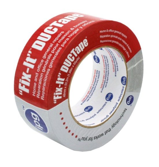 Intertape Fix-It DUCTape 1.88 In. x 55 Yd. Duct Tape, Silver