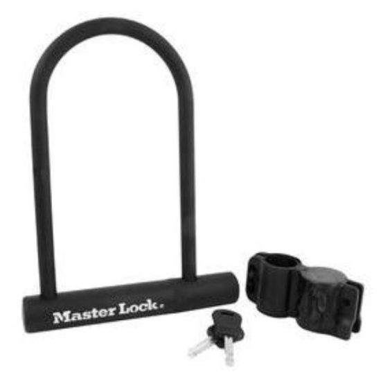 Master Lock 4 In. x 8 In. U-Bar Bicycle Lock