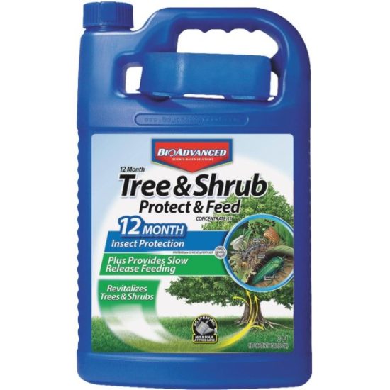 BioAdvanced 1 Gal. Concentrate Tree & Shrub Protect & Feed Insect Killer