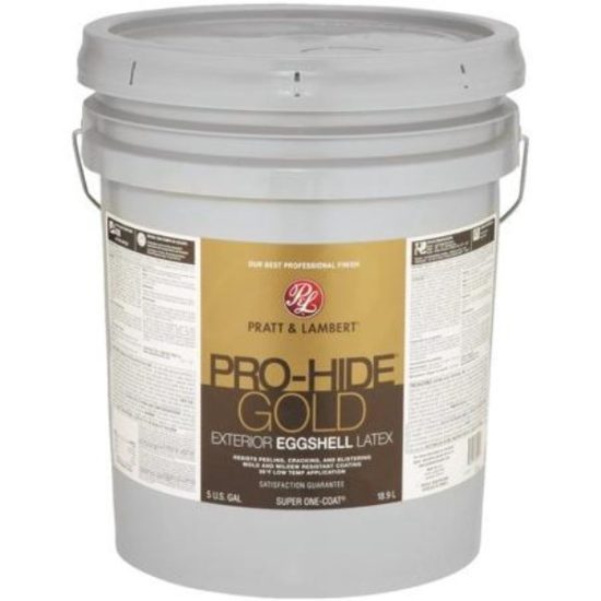 Valspar Pro-Hide Gold Latex Satin Exterior House Paint, Pastel Base , 5 Gal.