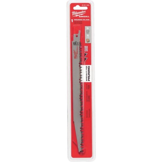 Milwaukee SAWZALL 9 In. 5 TPI Wood Pruning Reciprocating Saw Blade