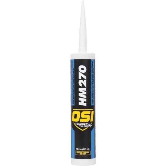 OSI HM270 10 Oz. White 100% Silicone Construction Sealant