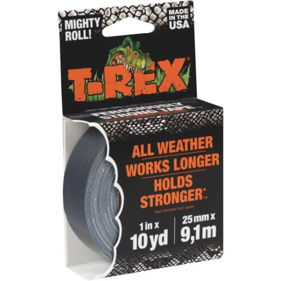 T-REX 1In. x 10 Yd. Duct Tape, Gray