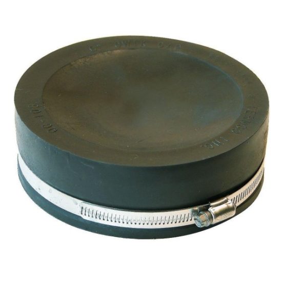 Fernco 6 In. Flexible Slip PVC Cap