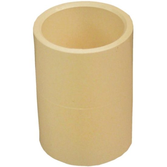 Charlotte Pipe 3/4 In. Solvent Weldable CPVC Coupling with Stop (10-Pack)