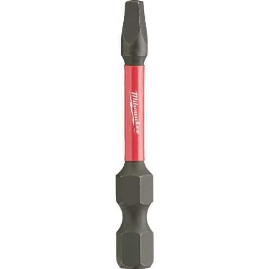 Milwaukee SHOCKWAVE #2 Square Recess 2 In. Power Impact Screwdriver Bit