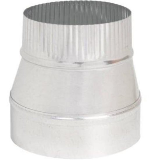 Imperial 24 Ga. 6 In. x 4 In. Galvanized Reducer
