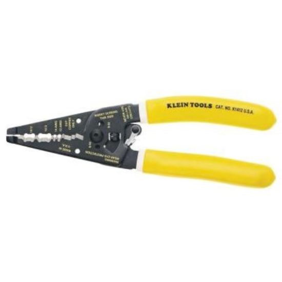 Klein 7-3/4 In. 12/2 and 14/2 AWG Solid Kurved NM Wire Stripper
