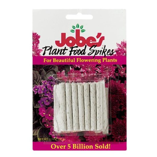 Jobe's 10-10-4 Flowering Plant Food Spikes (50-Pack)