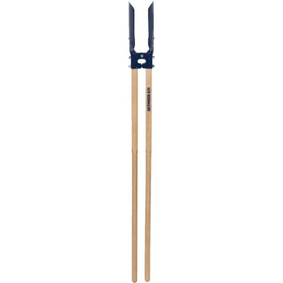 Seymour S400 Jobsite Atlas 48 In. Wood Handle Medium-Duty Post Hole Digger