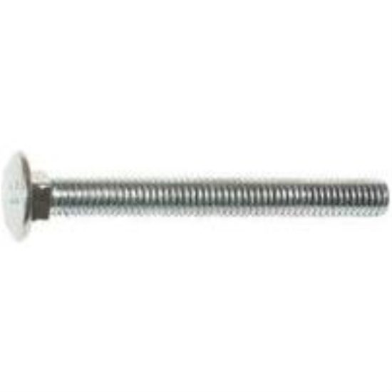 Blt Carriage 3/8-16 3-1/2In Nc MIDWEST (STOCK SALES) Carriage Bolts - Zp 01103