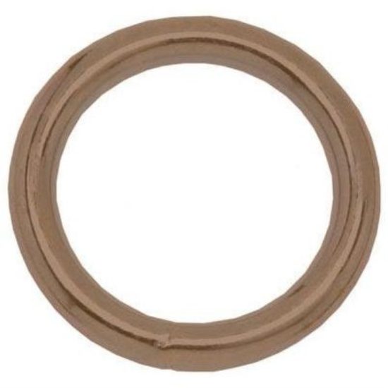 Campbell 2 In. Nickel-Plated Welded Metal Ring