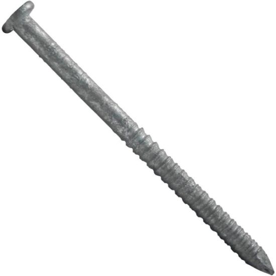Maze 10d x 3 In. 10 ga Hot Dipped Galvanized Ring Shank Deck Nails (3750 Ct., 50  Lb.)