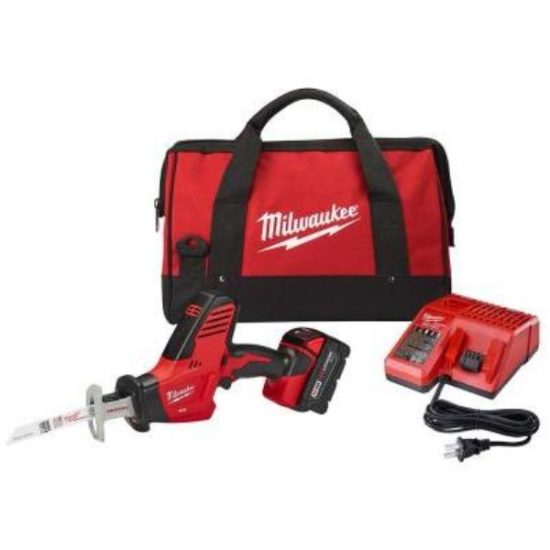 Milwaukee HACKZALL M18 18-Volt Lithium-Ion Cordless Reciprocating Saw Kit