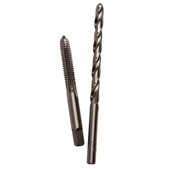 Century Drill & Tool 3/8-16 National Coarse Carbon Steel Tap-Plug and 5/16 In. Brite Drill Bit