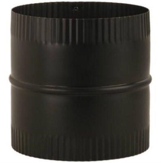 Imperial 6 In. x 4 In. 1200 F 24 ga Black Connector