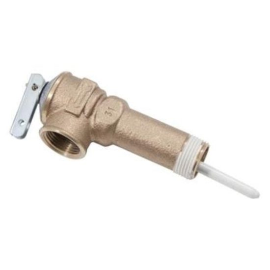 Reliance 3/4 In. MIPS Inlet X 3/4 In. FIPS Outlet Long Shank Temperature & Pressure Relief Valve