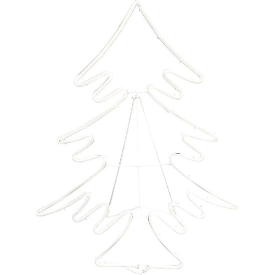 Alpine 33 In. Green Motion LED Christmas Tree Lighted Decoration