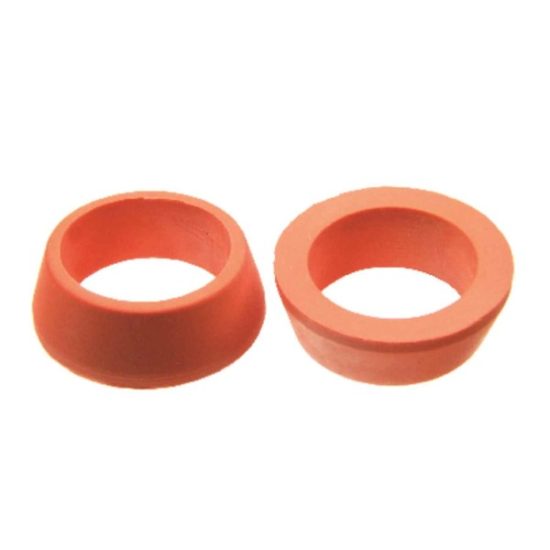 Danco 13/16 In. x 19/32 In. Orange Rubber Slip Joint Washer