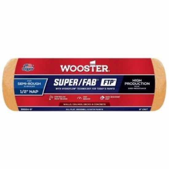 Wooster Super/Fab FTP 9 In. x 1/2 In. Knit Fabric Roller Cover
