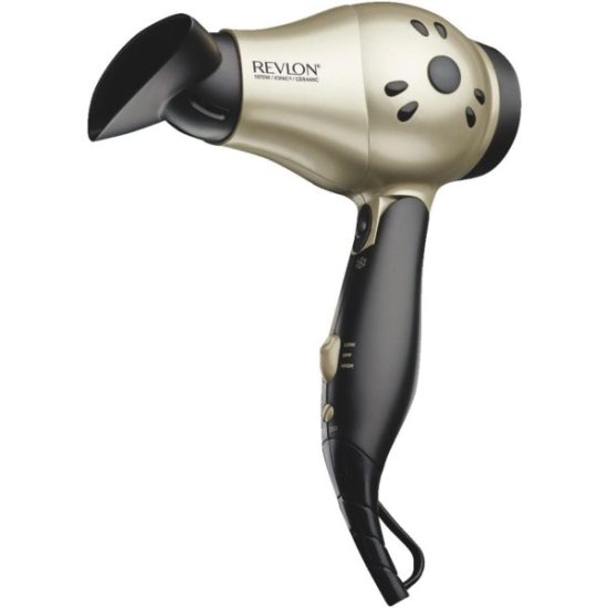 Revlon Perfect Heat 1875W Gold/Black 2 Heat Folding Hair Dryer