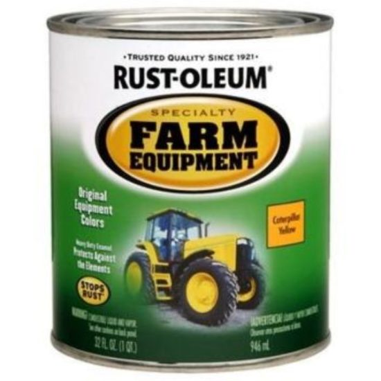 Rust-Oleum 1 Quart Caterpillar Yellow Gloss Farm & Implement Enamel