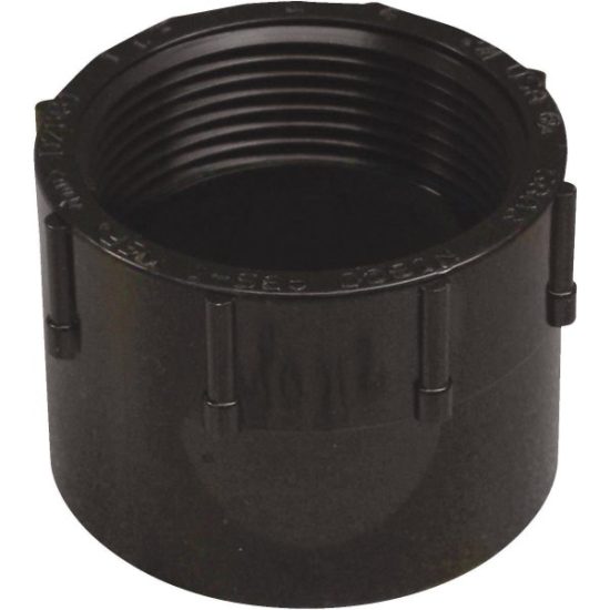 Charlotte Pipe 2 In. Hub x FIP Female ABS Adapter