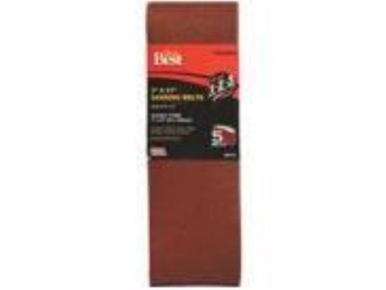 Do it Best 3 In. x 21 In. Assorted Dual Direction Sanding Belt (5-Pack)