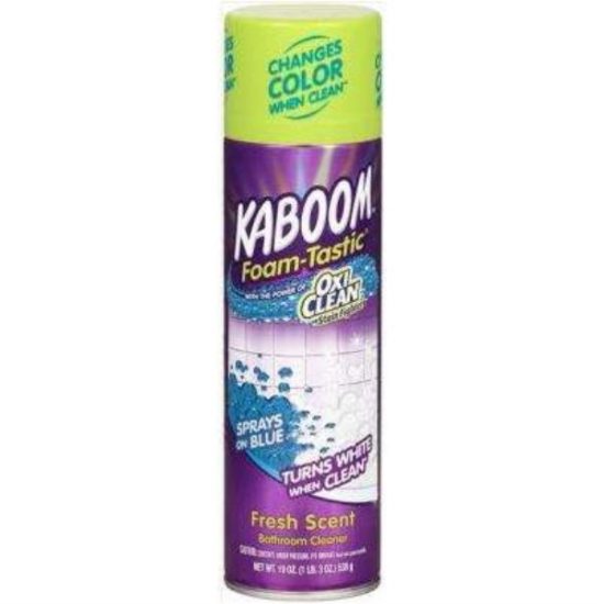 Kaboom Foam-Tastic 19 Oz. Fresh Scent Bathroom Cleaner with OxiClean