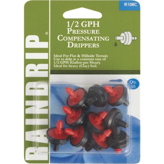 Raindrip 1/2 GPH On-Line Dripper (10-Pack)