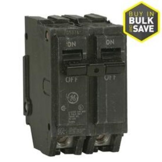 GE THQL 30A Double-Pole Standard Trip Circuit Breaker