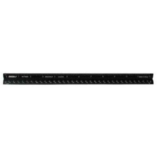 Johnson Level 12 In. Aluminum Architect's Straight Edge Ruler