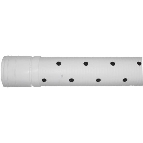 Advanced Drainage Systems 4 In. X 10 Ft. HDPE Perforated Sewage & Drainage Pipe