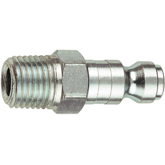 Tru-Flate 1/4 In. MNPT T-Style Steel Plug (10-Pack)