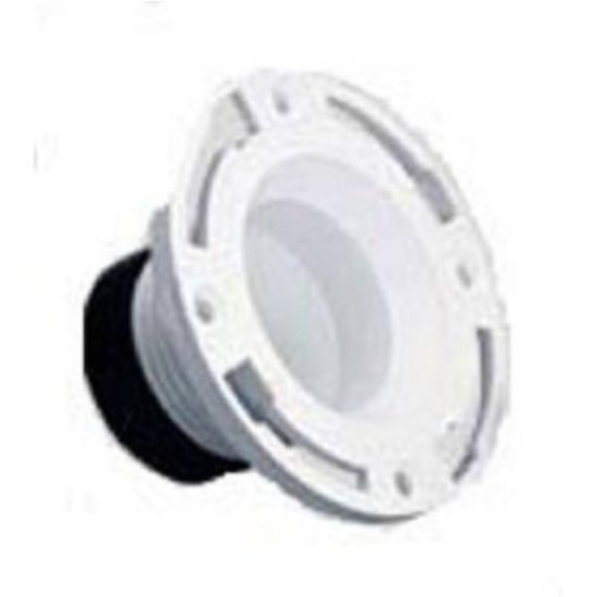 Oatey 4 In. Twist/Set PVC Closet Flange