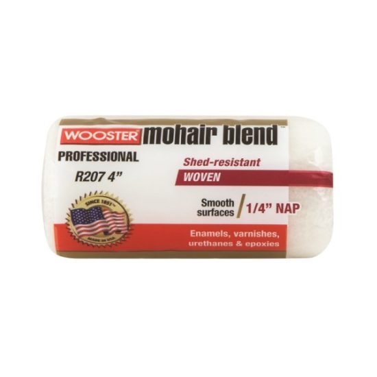 Wooster Mohair Blend 4 In. x 1/4 In. Woven Fabric Roller Cover